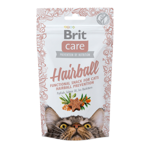 BRIT CARE CAT SNACK HAIRBALL  50 gr. 11363