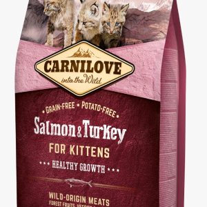 CARNILOVE GRAIN FREE SALMON AND TURKEY FOR KITTENS 2 kg 12007