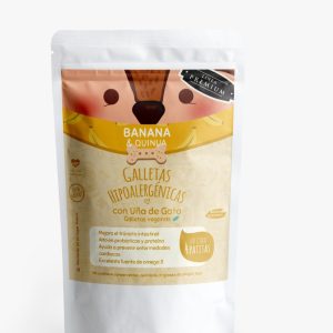 4PATITAS - GALLETAS HIPOALERGENICAS DE BANANAX130G