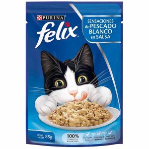 FELIX SENSACIONES  PESCADO BLANCO EN SALSA 85GR - 12434296