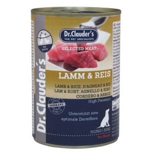 DR CLAUDERS SELECT MEAT LAMM Y REIS CORDERO Y ARROZ 400 GR