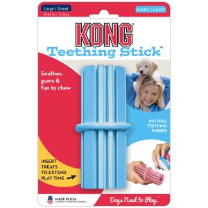 JUGUETE KONG KP13 LARGE PUPPY TEETHING STICK