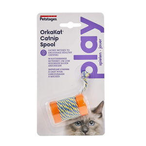 PETSTAGES ORKAKAT CATNIP INFUSED SPOOL 313