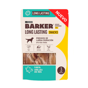 BARKER LONG LASTING SNACK OREJAS DE RES (LLS004)