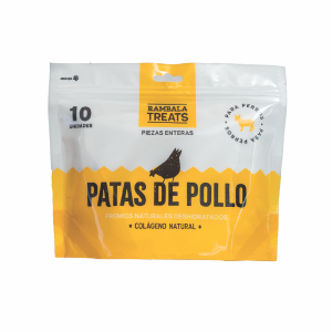RAMBALA - PATAS DE POLLO DESHIDRATADOS X 10 UNIDADES
